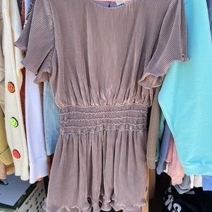 She + Sky Smocked Dress
